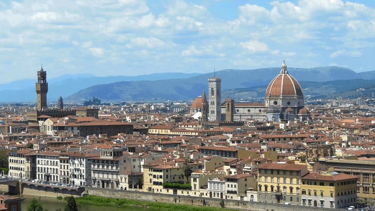 View of Florence Italy